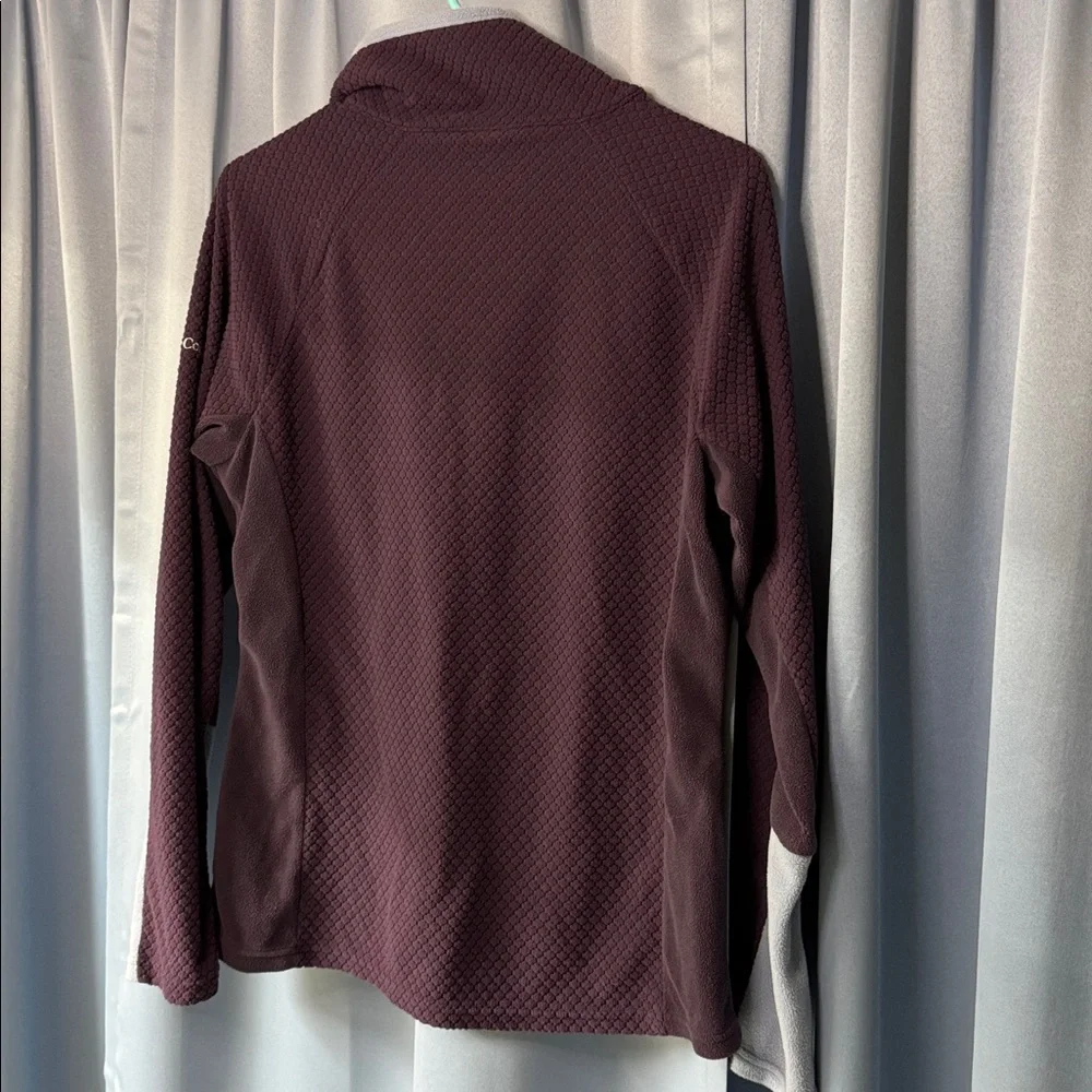 Columbia Blue and Purple Fleece Pullover - Picture 5 of 5